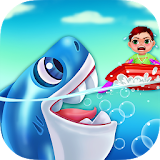 Shark Attack! Kids Hero Rescue icon