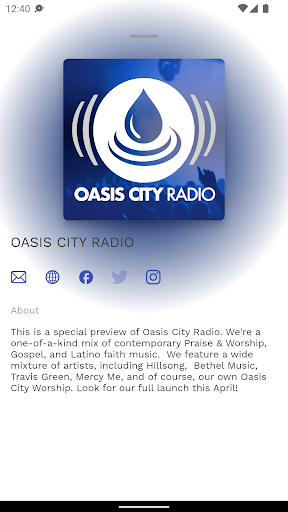 Oasis City Radio Screen 3