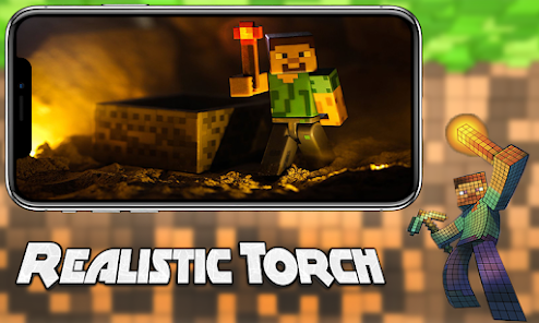 Realistic Torch Mod Minecraft 1.45 APK + Mod (Free purchase) for Android