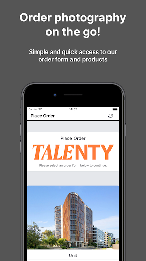 Android application Talenty screenshort