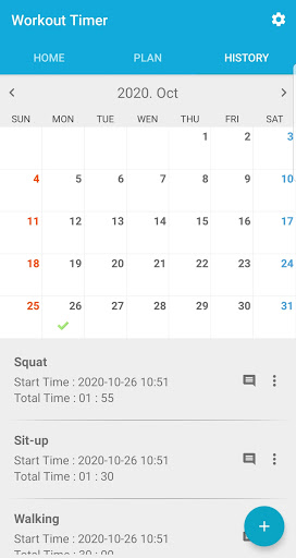 Workout Timer Screen 3