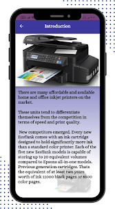 Epson ET 4550 printer Guide