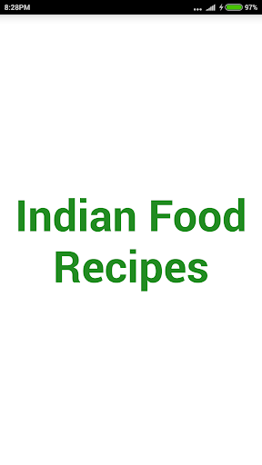 Android application Indian Food Recipes screenshort