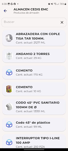 EMC App Screen 2