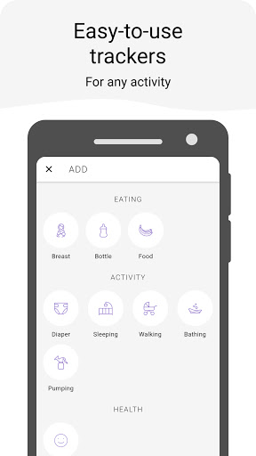 Sweet Days - baby tracker Screen 2