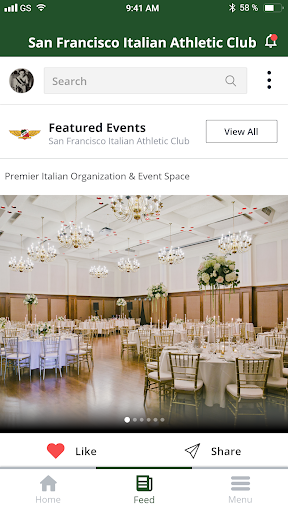 SF Italian Athletic Club Screen 3