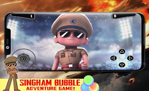 Little singham bubble Shooter