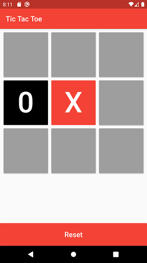 tic tac toe Screen 2
