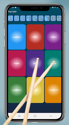 Percusión Pad Musical Screen 3