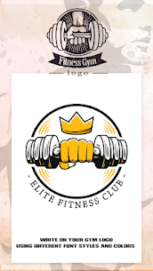 Fitnessstudio Logo Entwerfen App Kostenlos 5