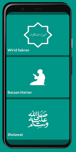 Android application Wirid Sakran screenshort