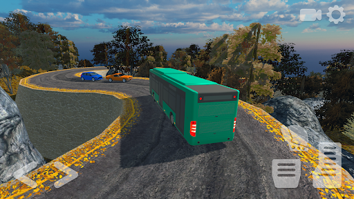 Android application Road Bus Simulator : Bus Games screenshort