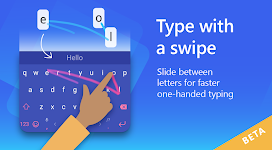 screenshot of Microsoft SwiftKey Beta