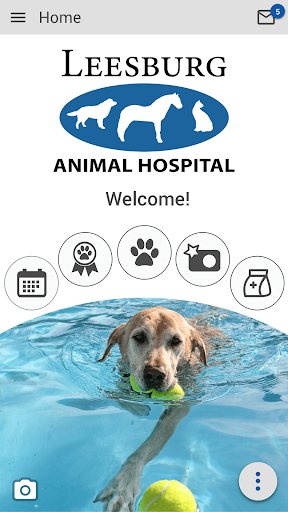 Android application Leesburg Animal Hospital screenshort