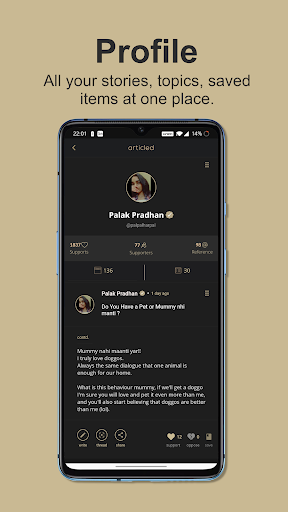 Articled  Share your stories