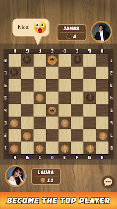 Checkers board game - Screenshot 4