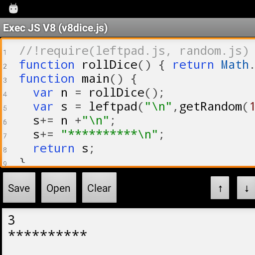 Exec Javascript (ES9) 1.64 Icon