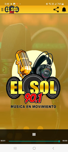 El Sol San José Caldas 90.1 FM Screen 2