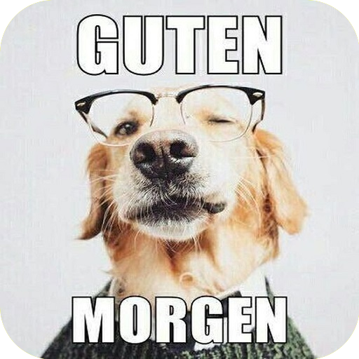 Lustige Grüße für Guten Morgen logo