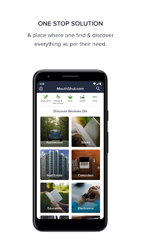 Android application MouthShut.com screenshort