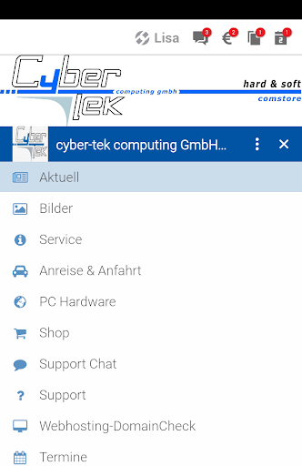 cyber-tek computing Screen 2