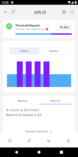 Android application RunDot screenshort
