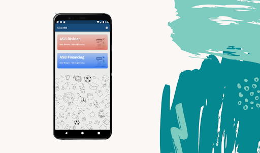 Android application ASB - Calculation screenshort