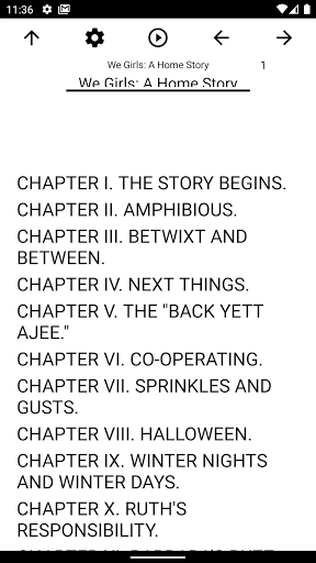 Android application Book, We Girls: A Home Story screenshort