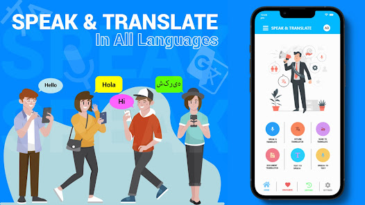 Speak & Translate All Language screenshots 1