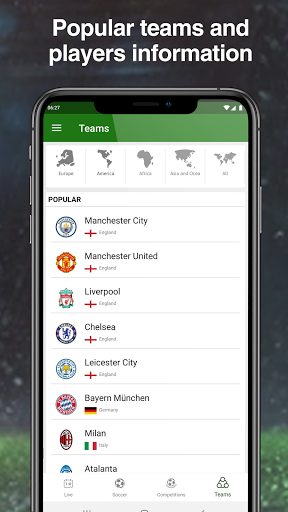 Live Football TV Free-soccer scores，sports book screen 2