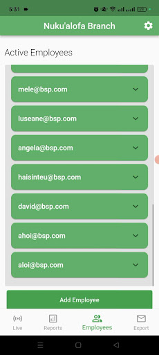 BSP Management (PNG) Screen 3
