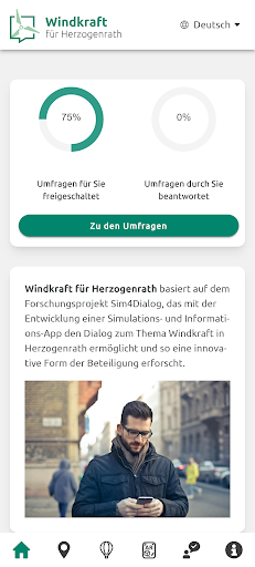 Android application Windkraft Herzogenrath screenshort