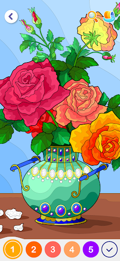 Tap Color Art Paint by Number Screen 2