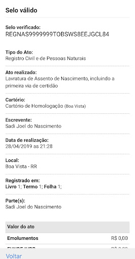 SAUIN - Portal do Selo Screen 2