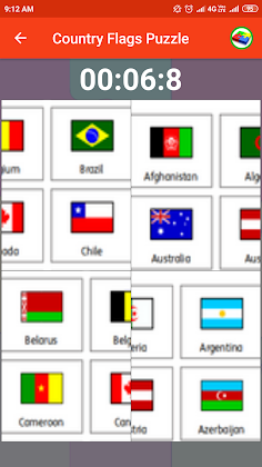 Country Flags Puzzle - Screenshot 4