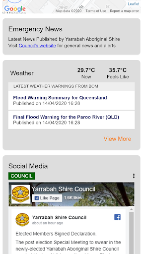 Yarrabah Community Dashboard Screen 2