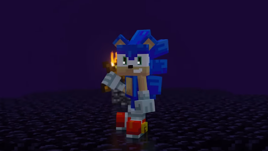 Mod Runing Sonic for Minecraft