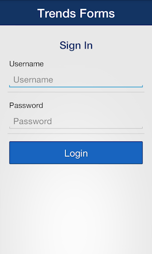 Trends Forms Screen 2