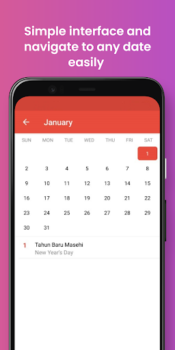 Indonesia Public Holidays 2024 Screen 2