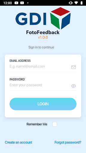 Android application GDI FotoFeedback screenshort