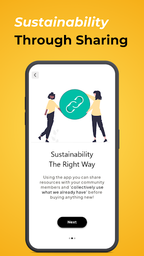 Giventa: Resource Sharing App Screen 2