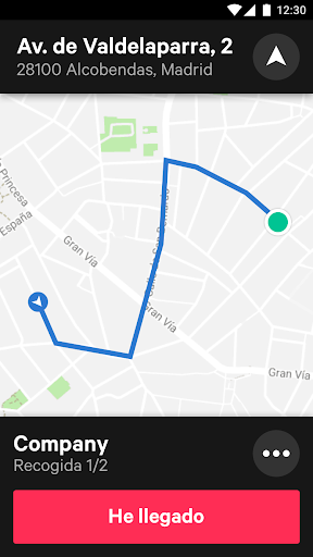 Joinup event driver Screen 2