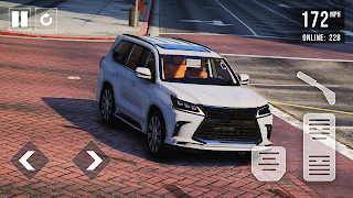 SUV LX 570: City Car Driving - Screenshot 1