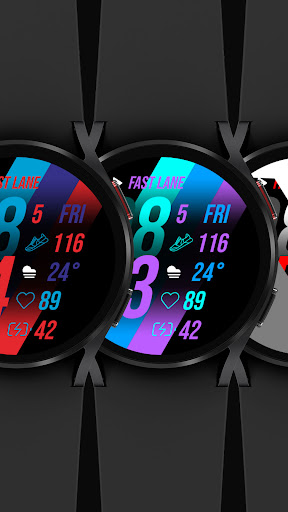 Fast Lane Watch Face 044 Screen 2