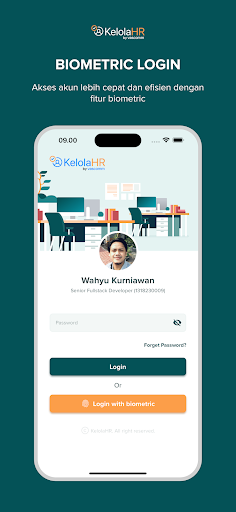 Android application KelolaHR by Vascomm screenshort