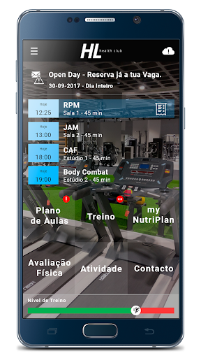 HL Health Club Screen 3