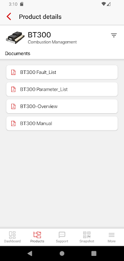 Lamtec Support Screen 3