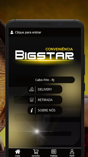Android application Big Star Conveniência screenshort