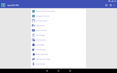 App2SD: Universalwerkzeug [ROO Screenshot