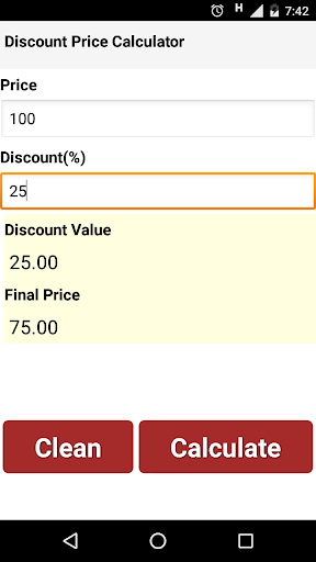 Discount Calculator - how to c